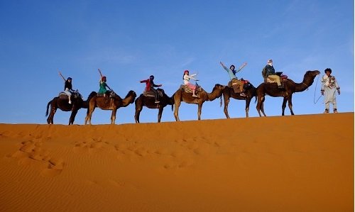 4 Days Erg Chigaga Trip from Marrakech with Camel Treking and overnight stay in Sahara desert