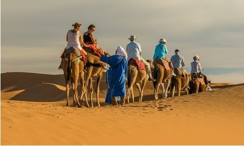 Morocco Tours from Marrakech and back in 4 days to Erg Chebbi or Chigaga dunes is highly recommended to have a full Desert experience