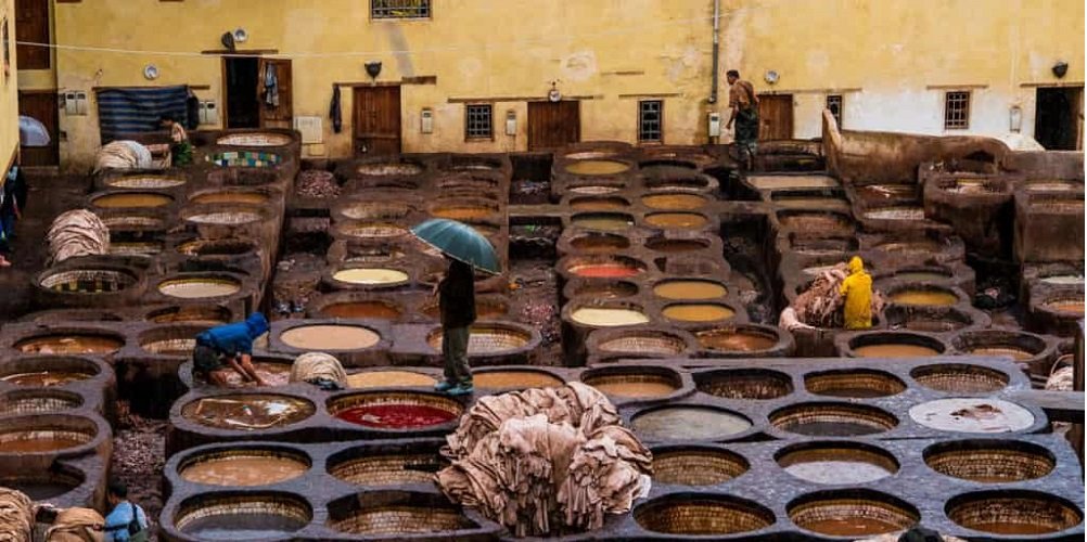 Tour in Morocco from Casablanca to Fes by Tannery Factory
